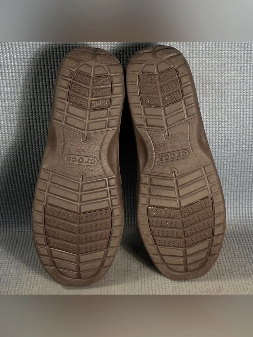 CROCS Walu Canvas Driver Moc Slip On Shoes Men’s Size 11